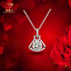 Dây Chuyền LM Túi Xách X.K  - GBJ52204- Gia Bảo Jewelry (Có Xi Kim)