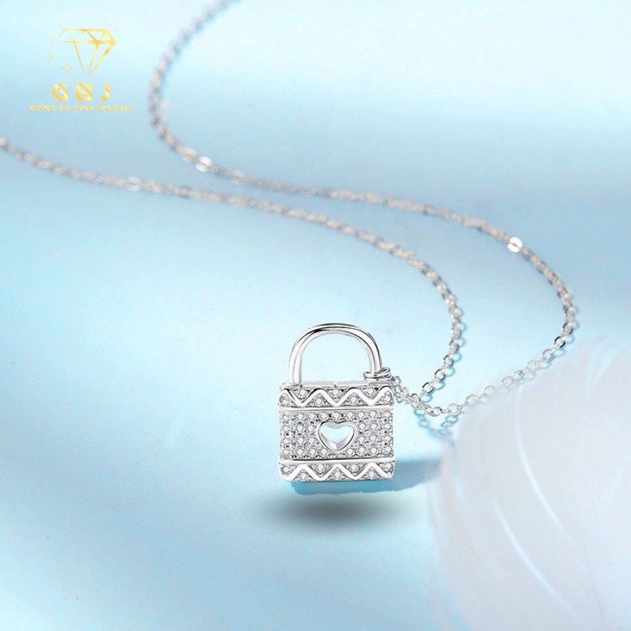 Dây Chuyền LM Ổ Khoá Tim X.K-GBJ52199-Gia Bảo Jewelry
