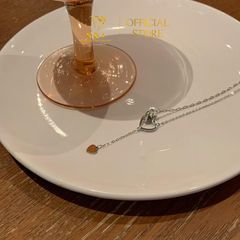 Dây Chuyền Nữ LM Tim Đôi 02 X.K - GBJ52318 - Gia Bảo Jewelry