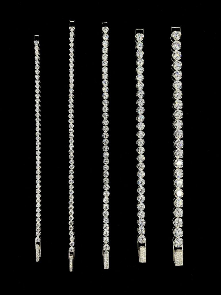 Lắc Tennis Cao Cấp - Giả Bảo Jewelry (Có Xi Kim)