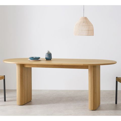  Bàn ăn Lucas Oval phong cách Bắc Âu 