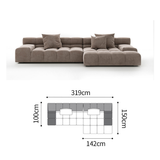  Sofa góc Blin phong cách Bắc Âu 
