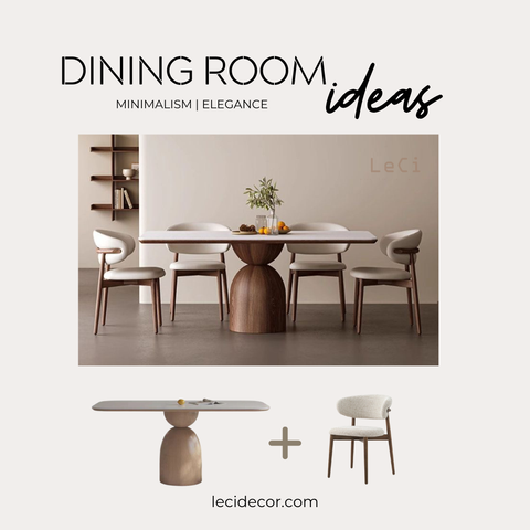  Combo bàn ăn Scandi 10 