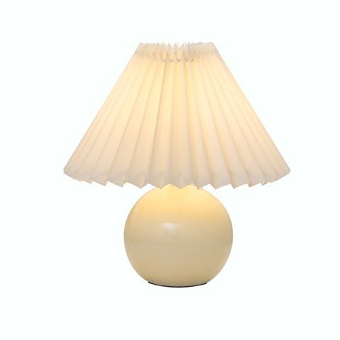  Đèn ngủ để bàn retro Hàn Quốc xếp ly 