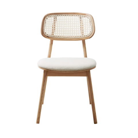  Ghế ăn Abi gỗ đan mây hiện đại 