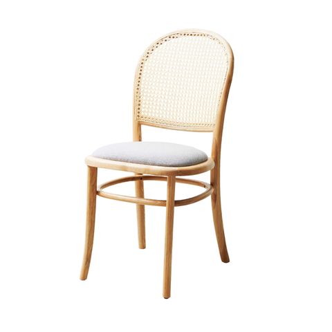  Ghế ăn Giá - Ghế ăn gỗ đan mây hiện đại 