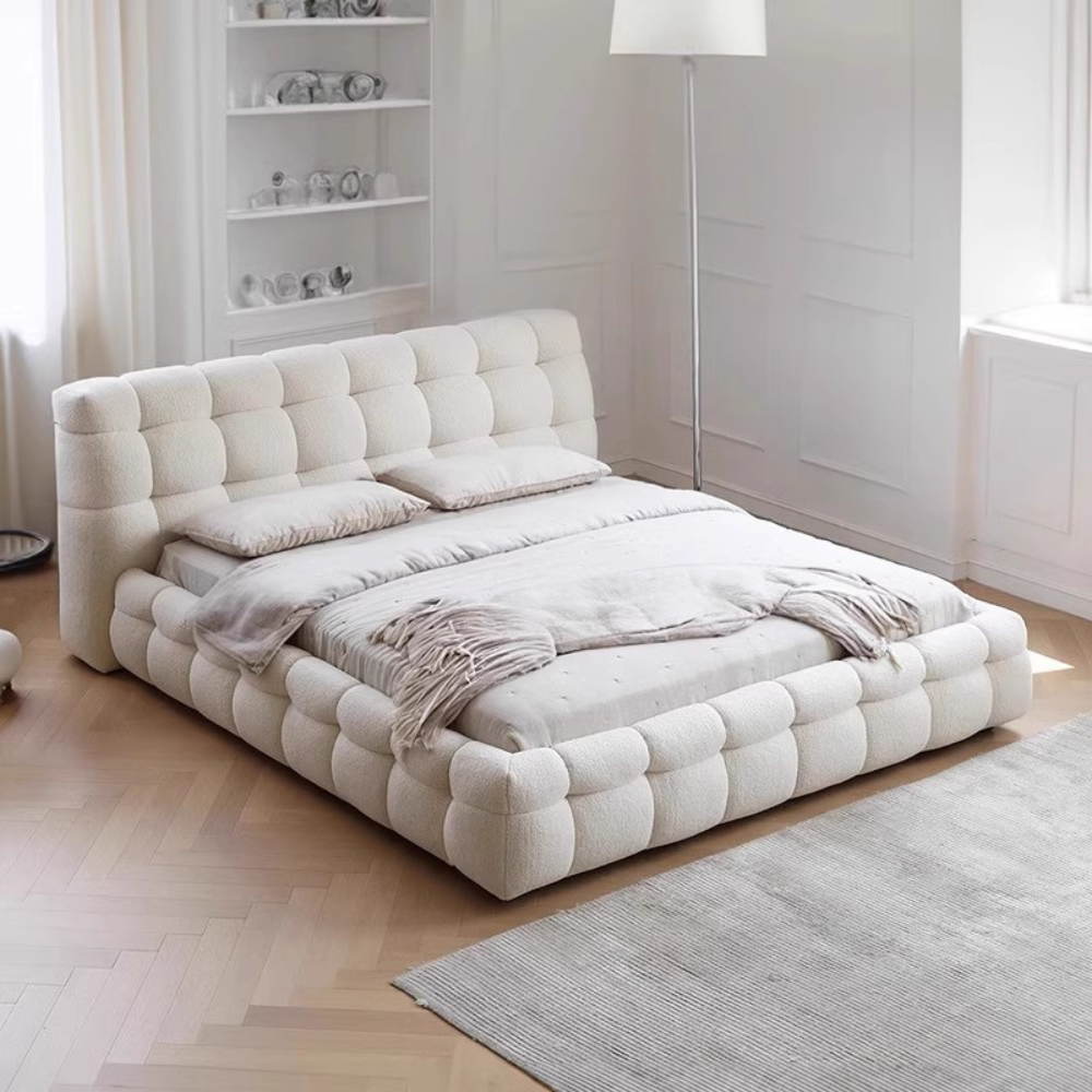 Giường Lana - Giường ngủ bọc nệm cao cấp phong cách Bắc Âu 