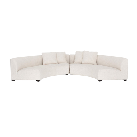  Sofa góc Sunni cong hiện đại 