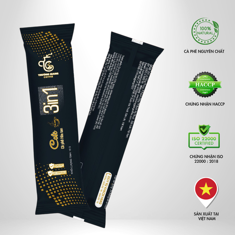  Cà Phê Hoà Tan 3 In 1 - Đen 