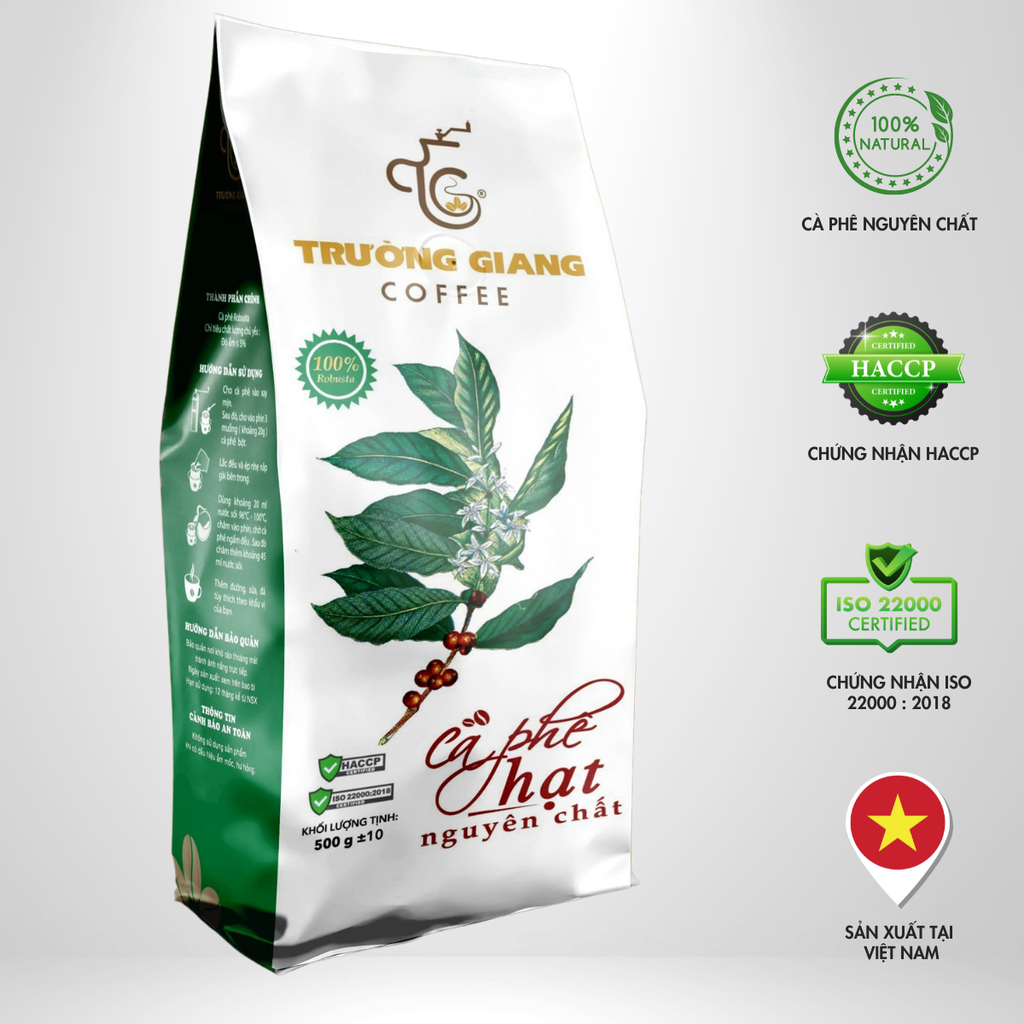  Cà Phê Hạt Robusta 