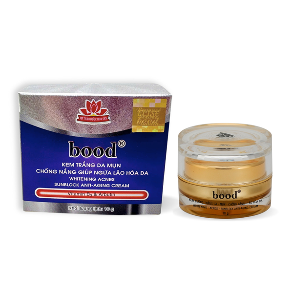 [BOOD - DÒNG THƯỜNG] Kem Dưỡng trắng, Chống nắng, Ngừa mụn, Ngừa lão hóa da