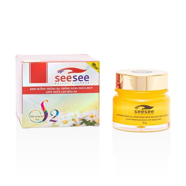 [SEEESEE] Kem Dưỡng trắng, Ngừa mụn, Ngừa lão hóa da