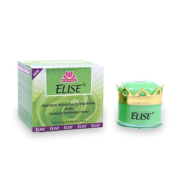 [ELISE XANH LÁ] Kem Dưỡng trắng da, Ngừa mụn