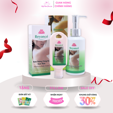 [BEYONCÉ] Kem Dưỡng trắng da, Chống nắng toàn thân
