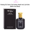 [WLEZA - PHIÊN BẢN NAM] Nước hoa 30 mL - Tông nam lịch lãm