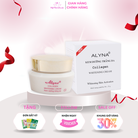 [ALYNA - DÒNG CẢI TIẾN ] Kem Dưỡng trắng Collagen