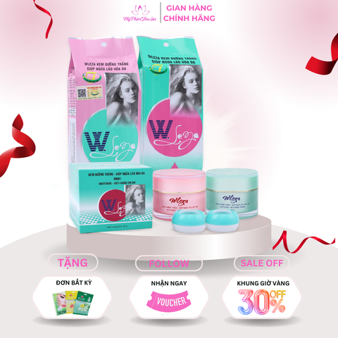 [WLEZA - DÒNG THƯỜNG] Kem Dưỡng trắng, Ngừa lão hóa da