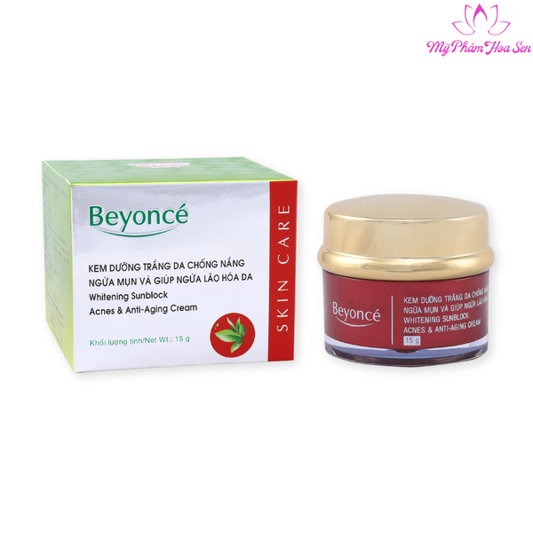 [BEYONCÉ] Kem Dưỡng trắng, Ngừa mụn, Ngừa lão hóa da