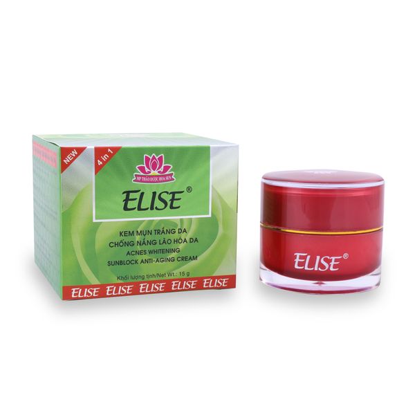 [ELISE XANH LÁ] Kem Dưỡng trắng, Ngừa mụn, Ngừa lão hóa da