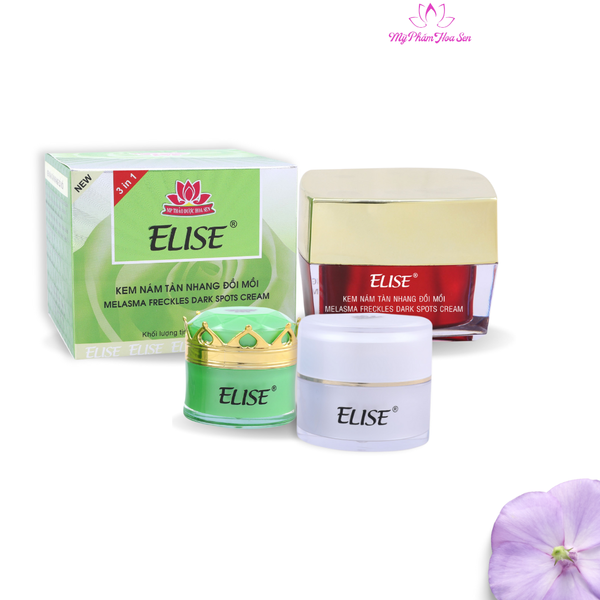 [ELISE XANH LÁ] Kem Ngừa nám, Tàn nhang, Đồi mồi