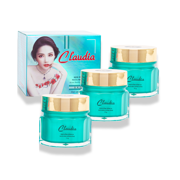 [CLAUDIA] Kem Dưỡng trắng da, Chống nắng, Ngừa mụn