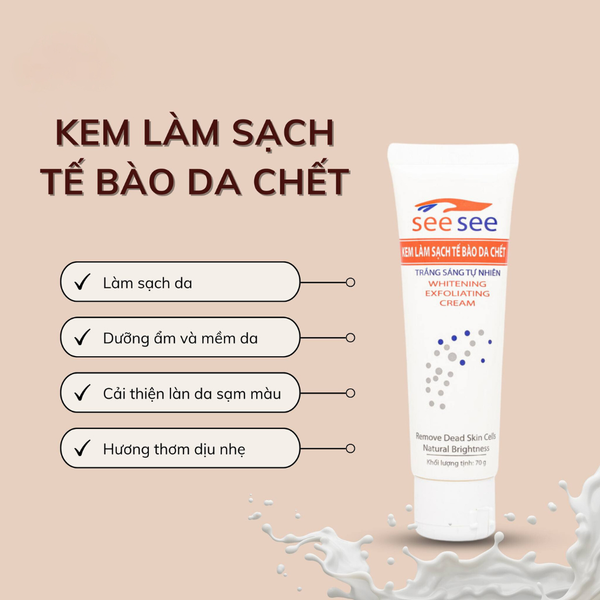 [SEESEE] Gel Tẩy tế bào chết, Làm sạch da toàn thân