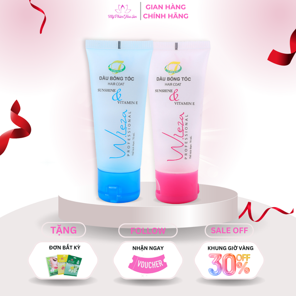 [WLEZA - TUÝP LỚN] Gel tạo kiểu và giữ nếp tóc, Giúp tóc bóng mượt