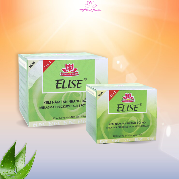 [ELISE XANH LÁ] Kem Ngừa nám, Tàn nhang, Đồi mồi