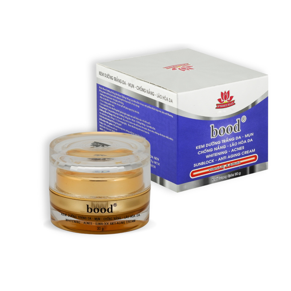 [BOOD - DÒNG THƯỜNG] Kem Dưỡng trắng, Chống nắng, Ngừa mụn, Ngừa lão hóa da