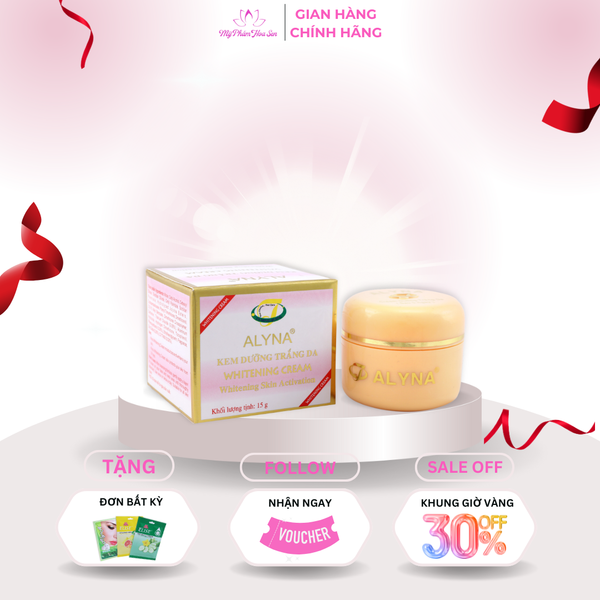 [ALYNA - DÒNG THƯỜNG] Kem Dưỡng trắng, Giữ ẩm da