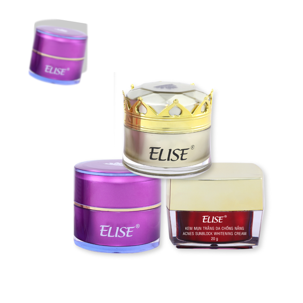 [ELISE TÍM] Kem Dưỡng trắng da, Ngừa mụn