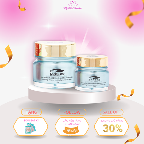 [SEESEE] Kem Dưỡng trắng da, Ngừa nám, Mờ thâm