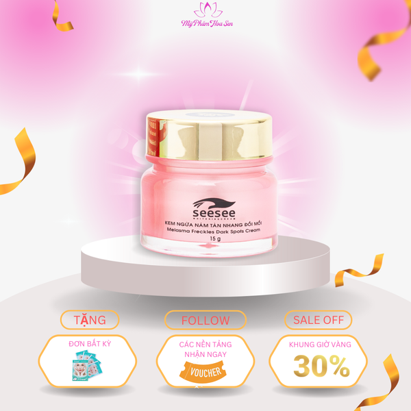 [SEEESEE] Kem Ngừa nám, Tàn nhang, Đồi mồi