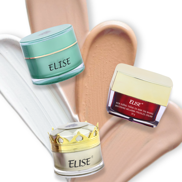 [ELISE TÍM] Kem Dưỡng trắng, Ngừa nám, Tàn nhang