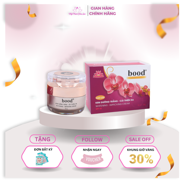 [BOOD - DÒNG VIP] Kem Dưỡng trắng, Tái tạo da