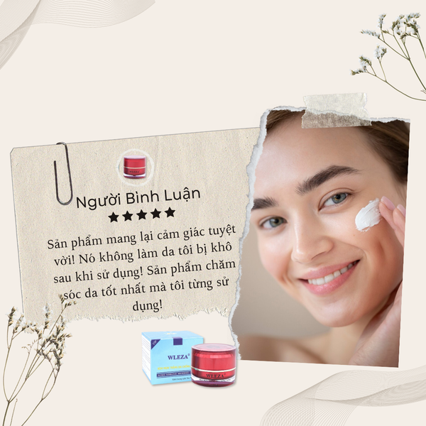 [WLEZA - DÒNG VIP] Kem Dưỡng trắng da, Chống nắng, Ngừa mụn