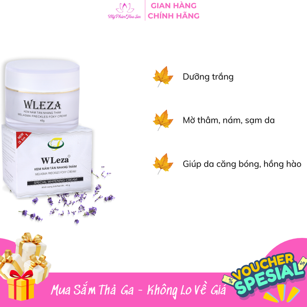 [WLEZA - DÒNG THƯỜNG] Kem Ngừa nám, Tàn nhang, Thâm