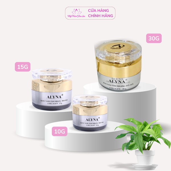 [ALYNA - DÒNG VIP] Kem Ngừa nám, Tàn nhang, Đồi mồi Collagen