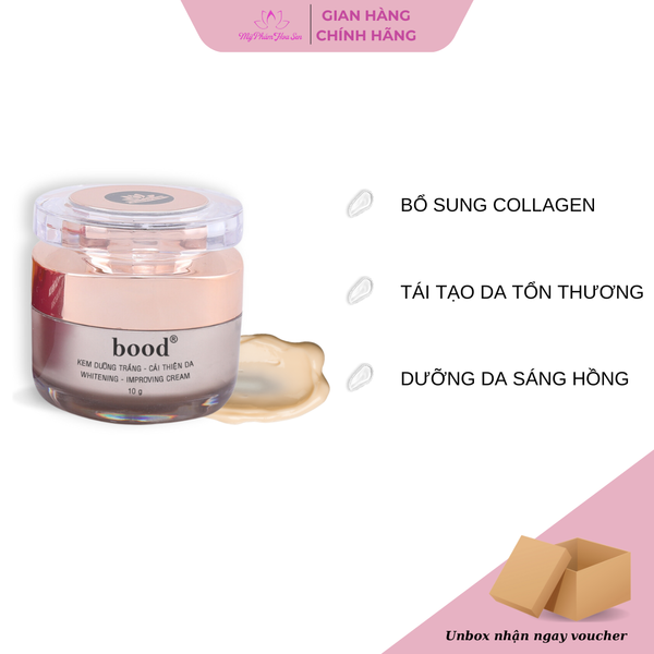 [BOOD - DÒNG VIP] Kem Dưỡng trắng, Tái tạo da