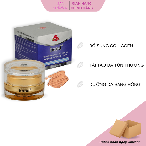[BOOD - DÒNG THƯỜNG] Kem Dưỡng trắng, Tái tạo da