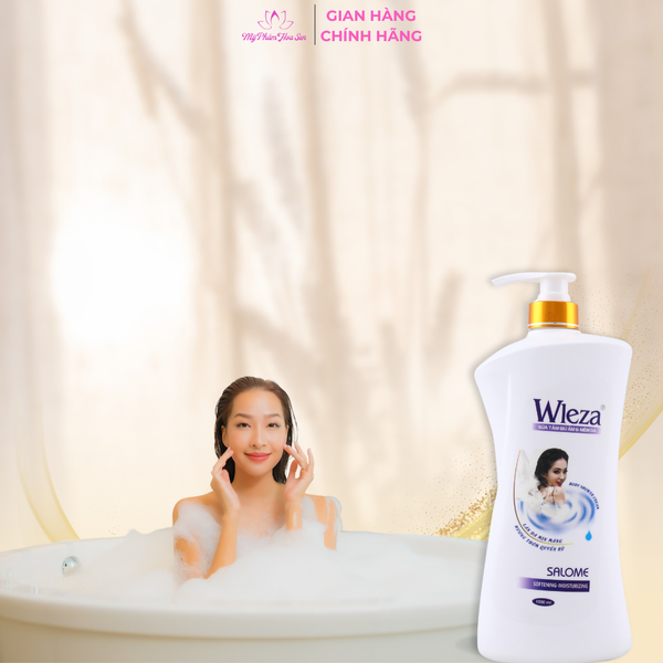 [WLEZA] Sữa tắm Hương hoa, Giữ ẩm, Dưỡng sáng da