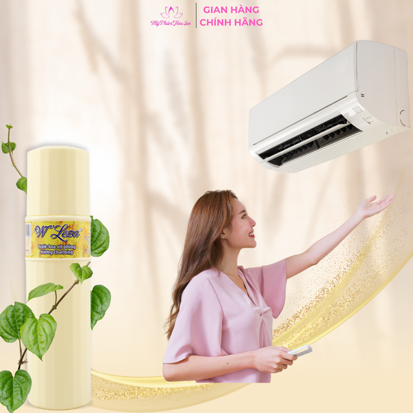 [WLEZA] Xịt phòng 350 mL - Tông hương hoa hồng