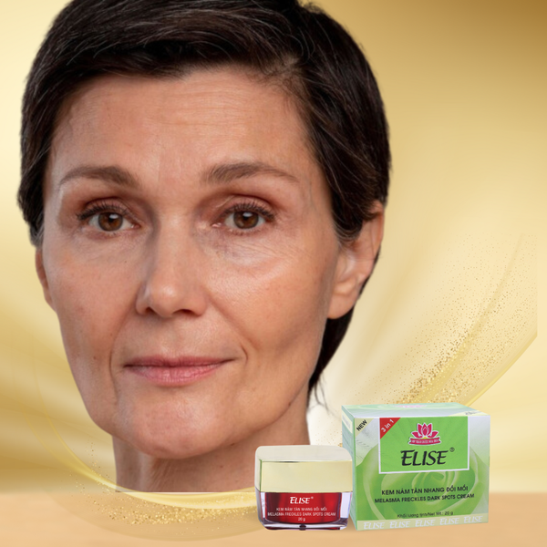 [ELISE XANH LÁ] Kem Ngừa nám, Tàn nhang, Đồi mồi