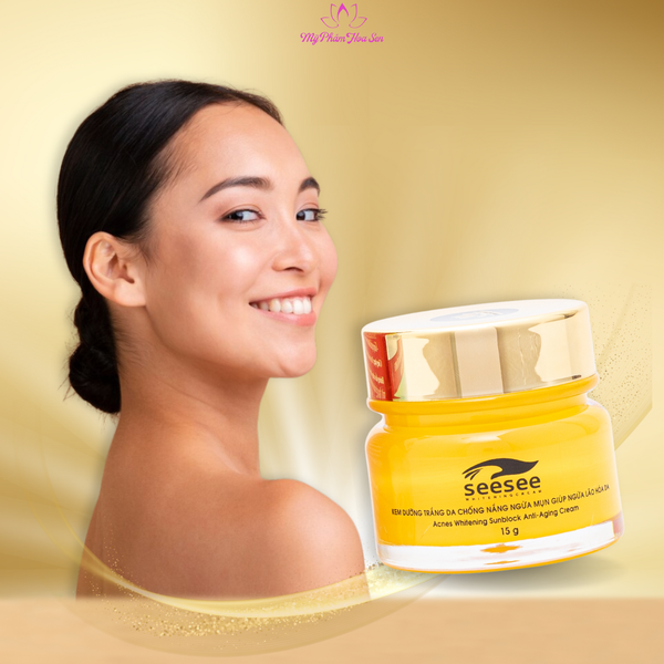 [SEEESEE] Kem Dưỡng trắng, Ngừa mụn, Ngừa lão hóa da