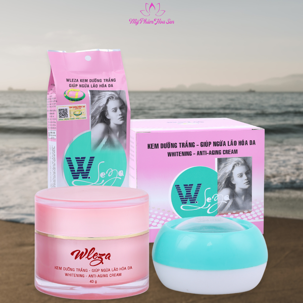 [WLEZA - DÒNG THƯỜNG] Kem Dưỡng trắng, Ngừa lão hóa da