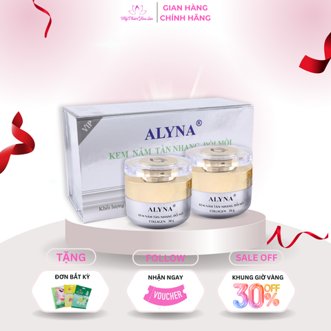 [ALYNA - KEM CẶP] Kem Ngừa nám, Tàn nhang, Đồi mồi