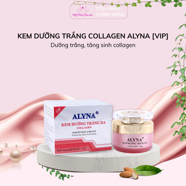 [ALYNA - DÒNG VIP] Kem Dưỡng trắng da Collagen