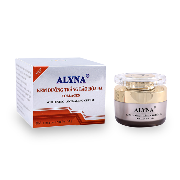 Kem Dưỡng trắng, Ngừa lão hóa da Collagen Alyna Vip