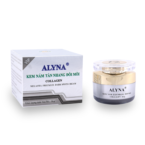 [ALYNA - DÒNG VIP] Kem Ngừa nám, Tàn nhang, Đồi mồi Collagen