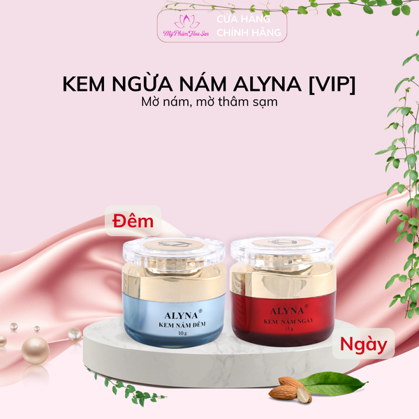 [ALYNA - DÒNG VIP] Kem Nám - Hỗ trợ mờ thâm nám